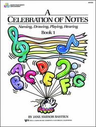 Celebration of Notes No. 1 piano sheet music cover